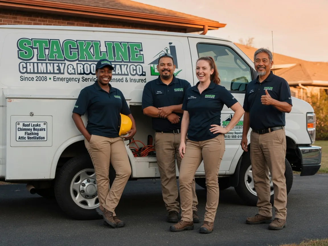 Chimney flashing repair company in Townsend, DE